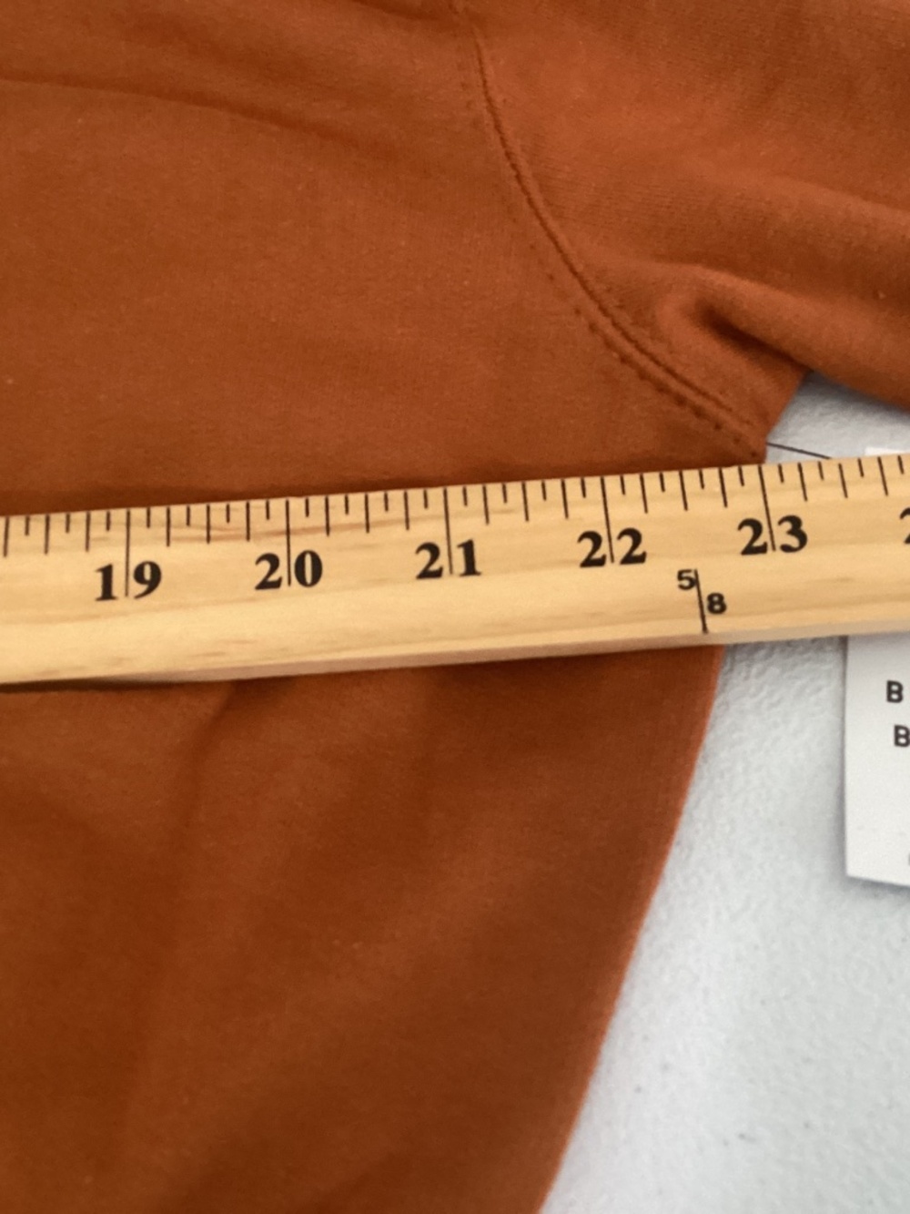Billabong Women’s Lazy Daze Cropped Hoodie Burnt Orange Rust Small  NWT Surf - Picture 9 of 13